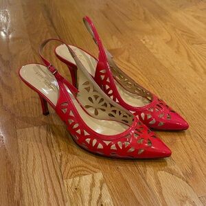 Pink Kate Spade Slingback Pumps